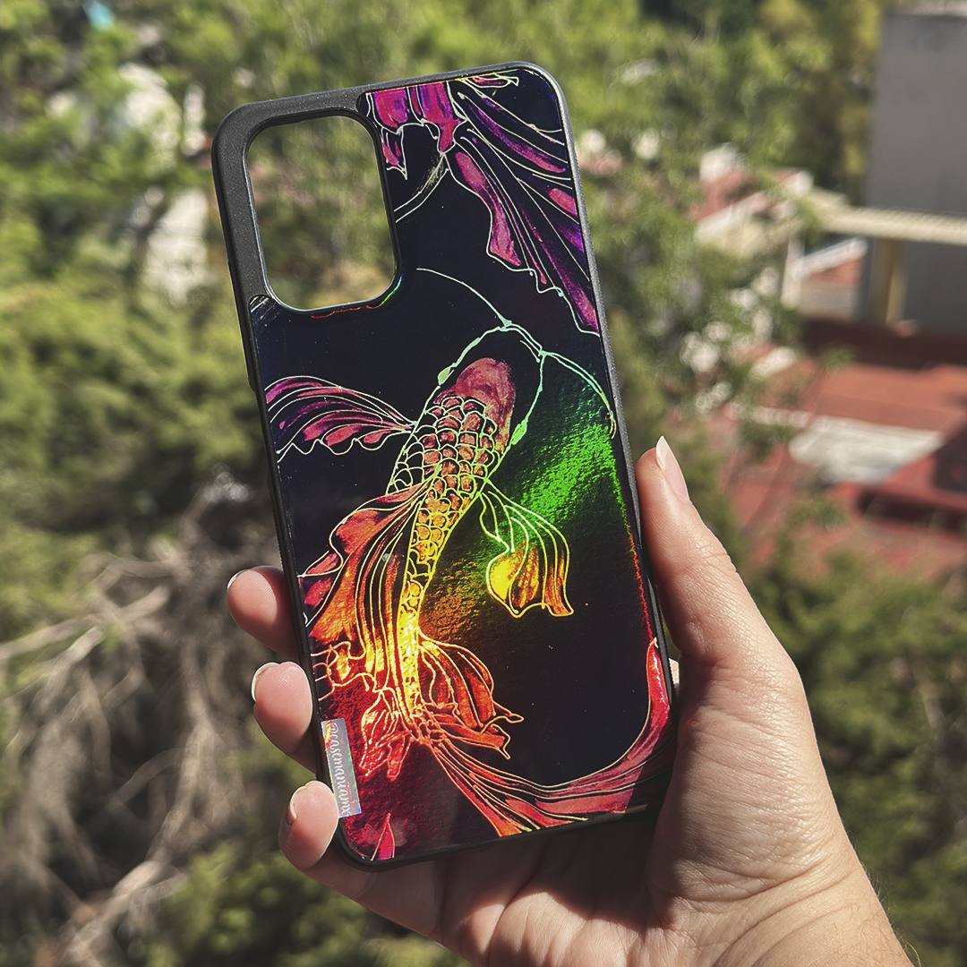 Custom Case Tornasol TPU Black Shore