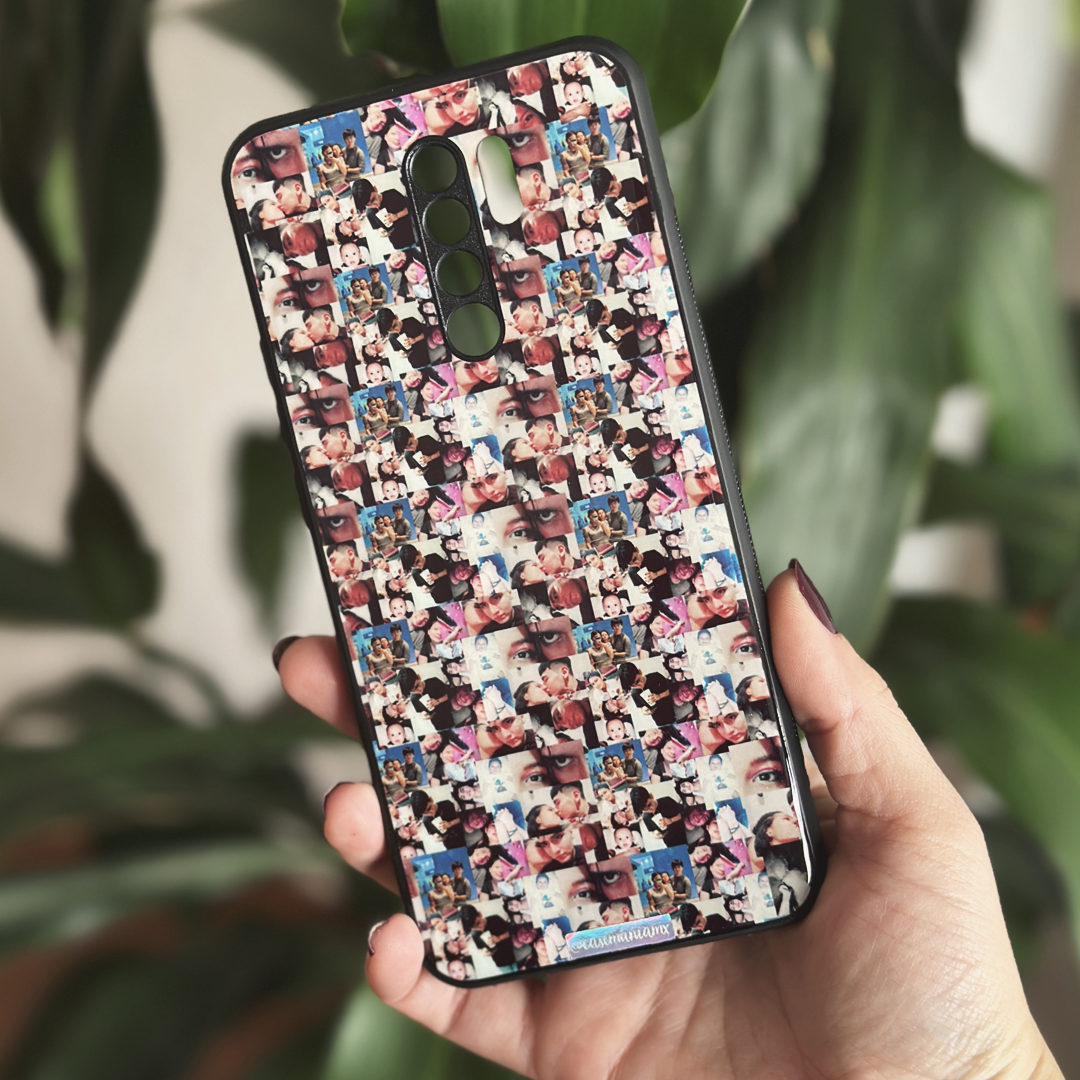 Foto Case Mini Fotos TPU Orilla Negra