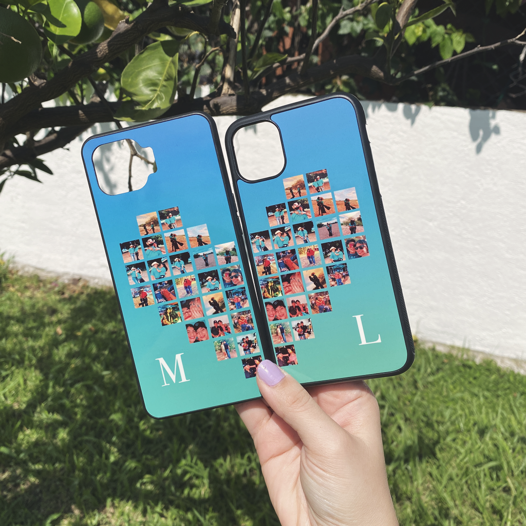 Heart Case TPU Orilla Negra