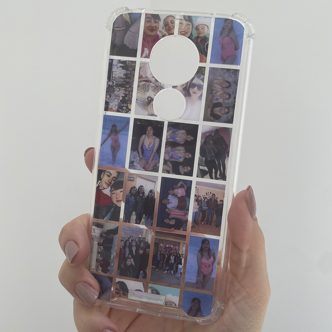 Foto Case 20 Fotos Transparente Antishock