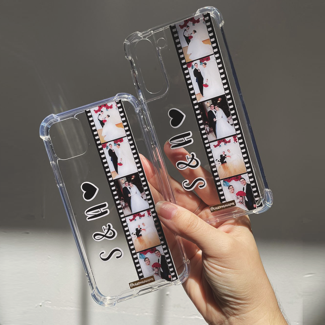 Foto Case Tira de Fotos Transparente Antishock