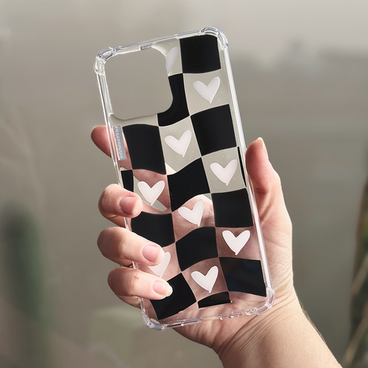 Case Checkers Corazones
