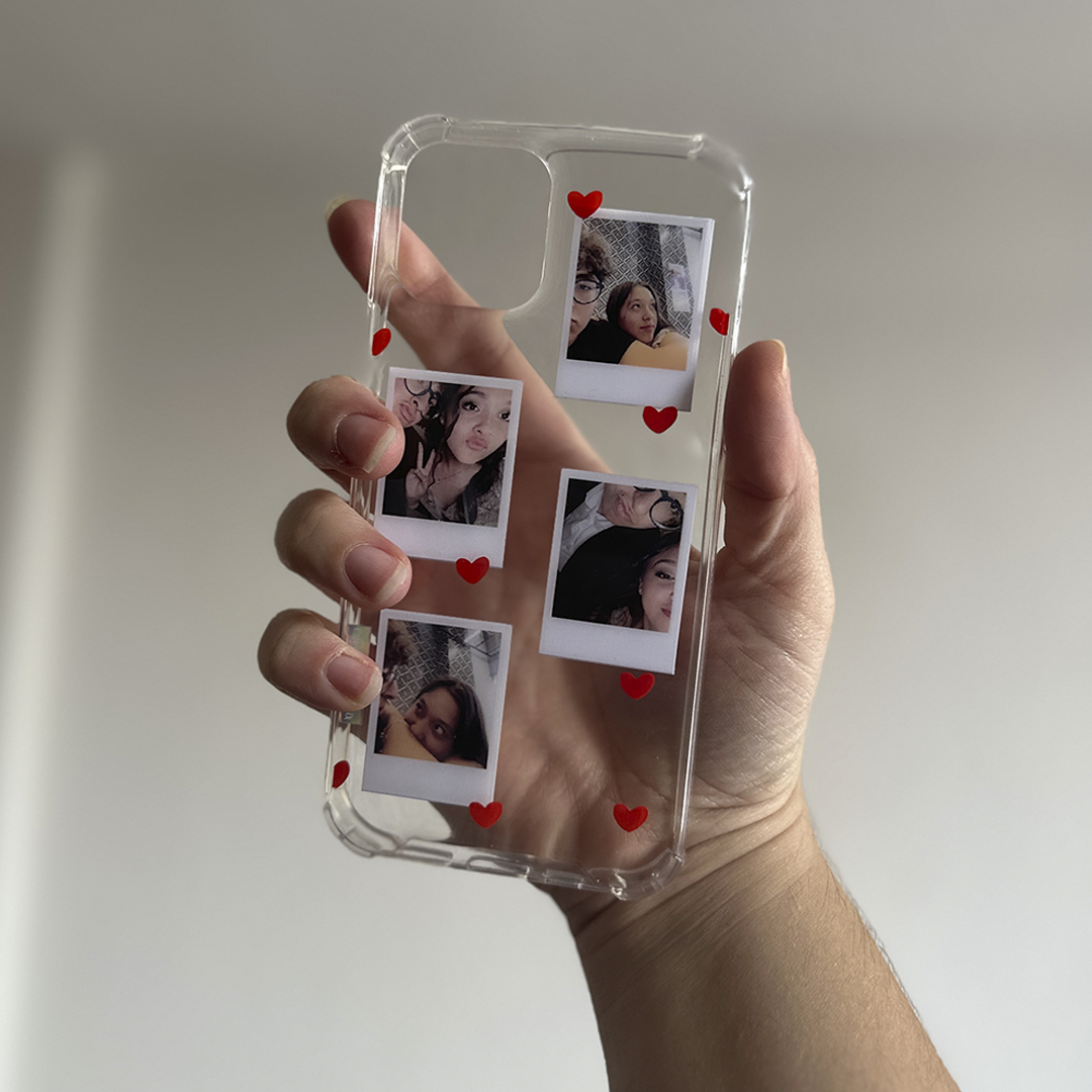 Instant Case 4 photos Transparent Antishock 