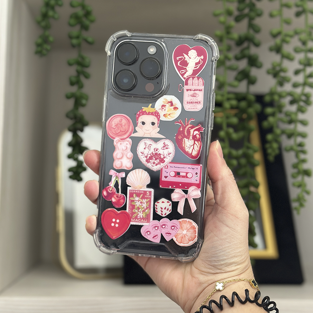 Case Stickers Red