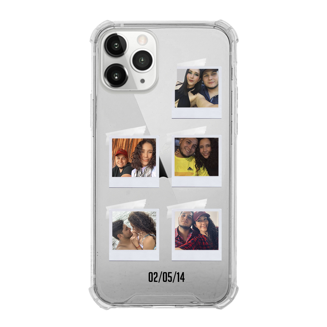 Instant Case 5 photos Transparent Antishock 