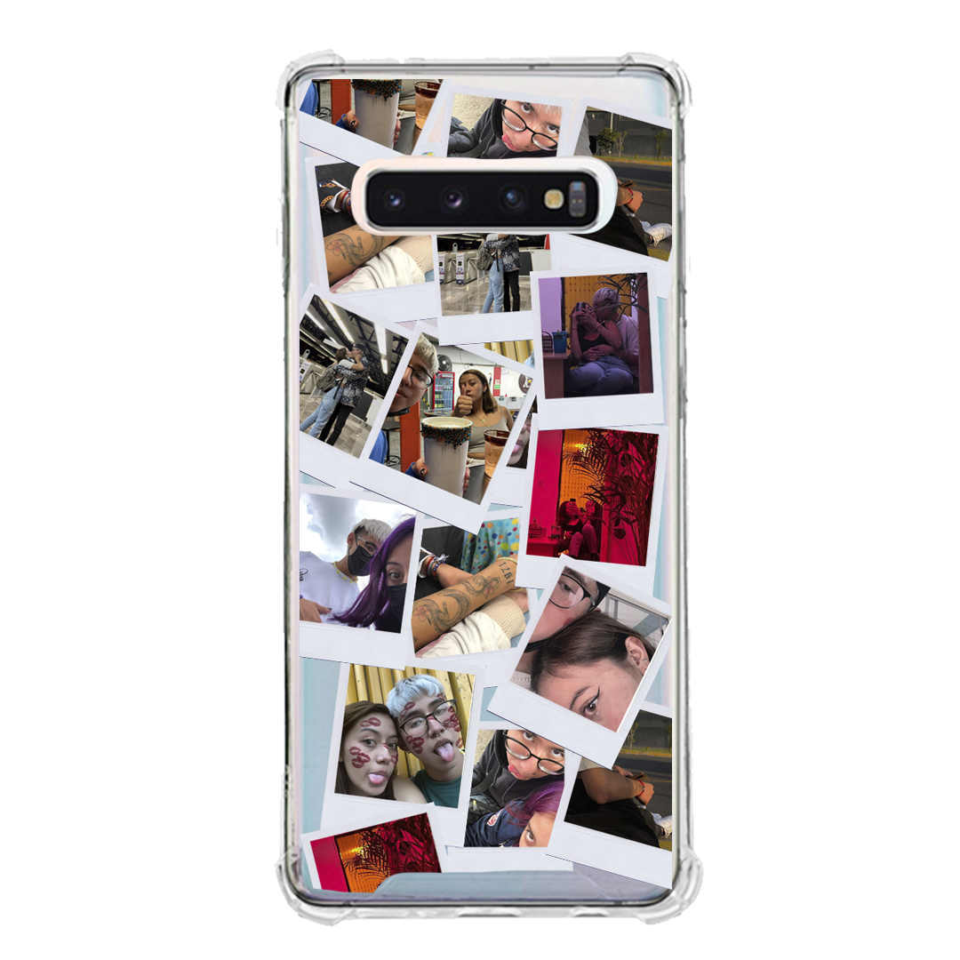 Instant Case Collage Transparent Antishock 