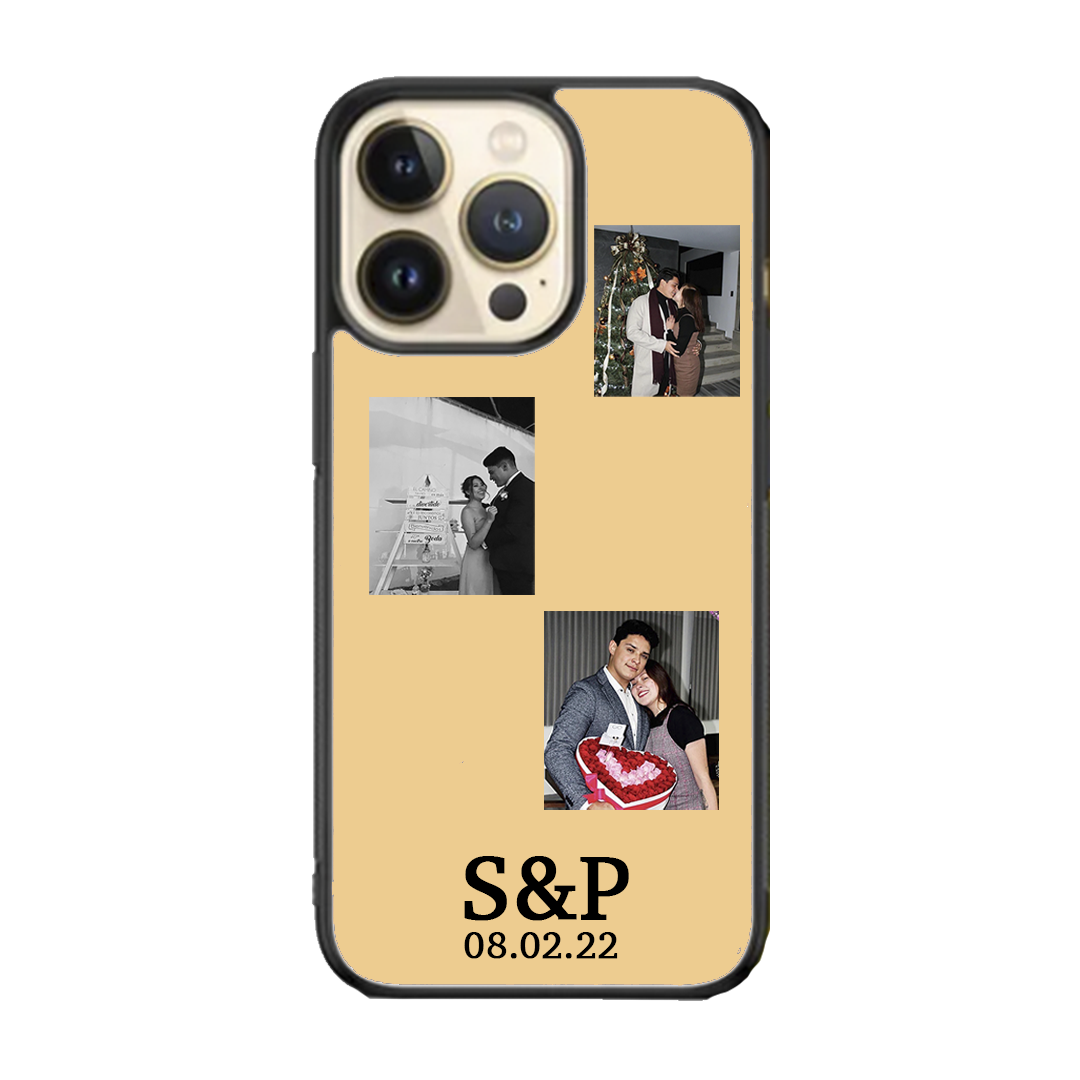 Photo Case 3 Photos TPU Black Shore