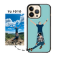 Case Ilustrada Con Relleno TPU Orilla Negra