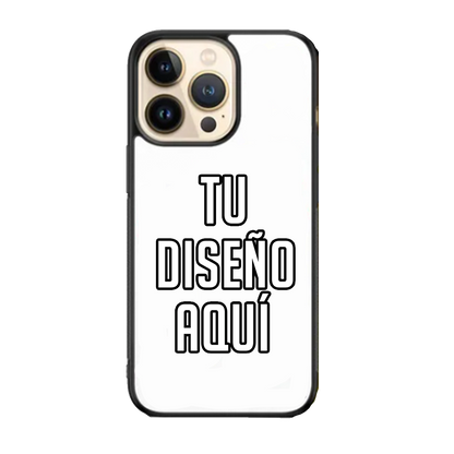 Case Personalizada TPU Orilla Negra