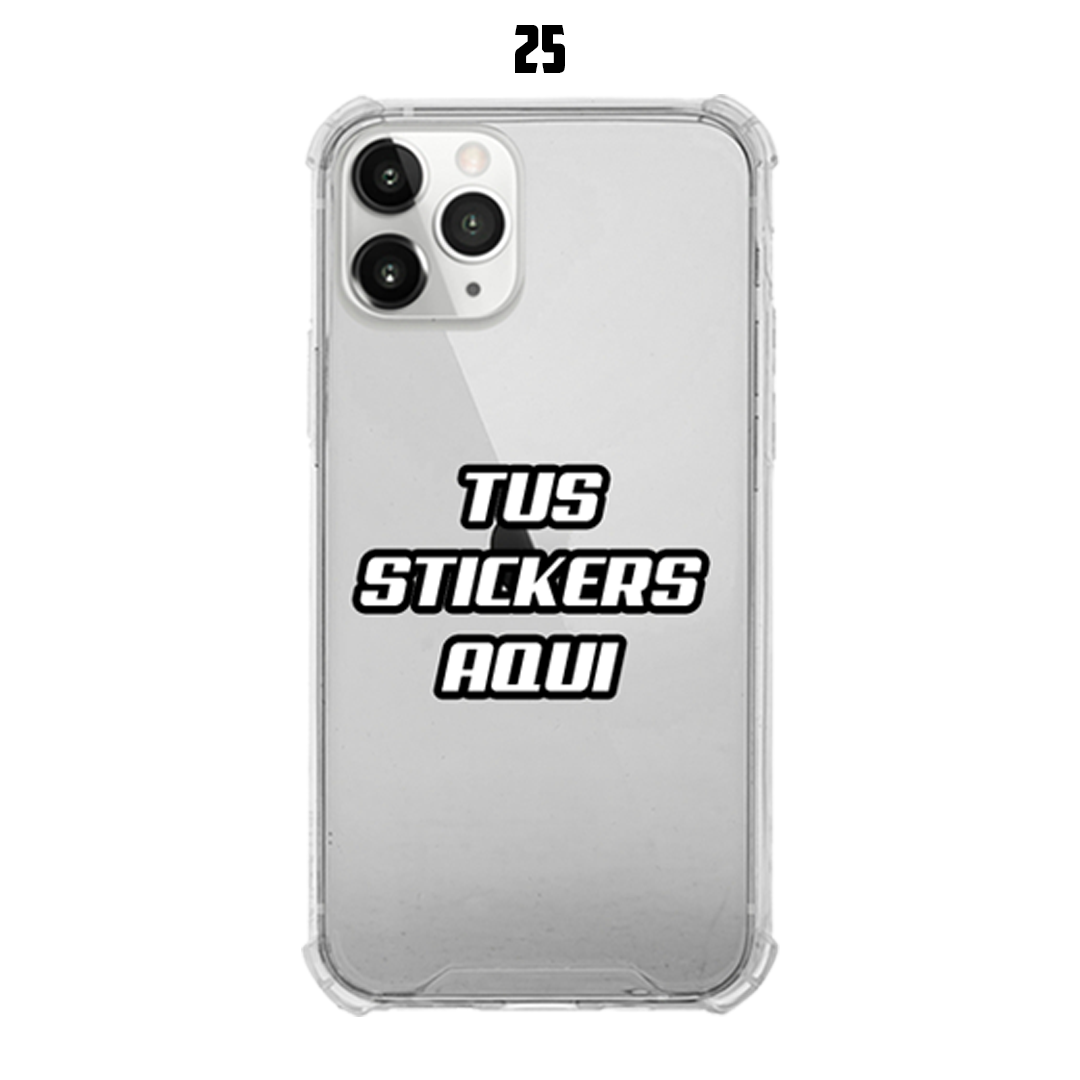 Sticker Case TPU Black Shore 