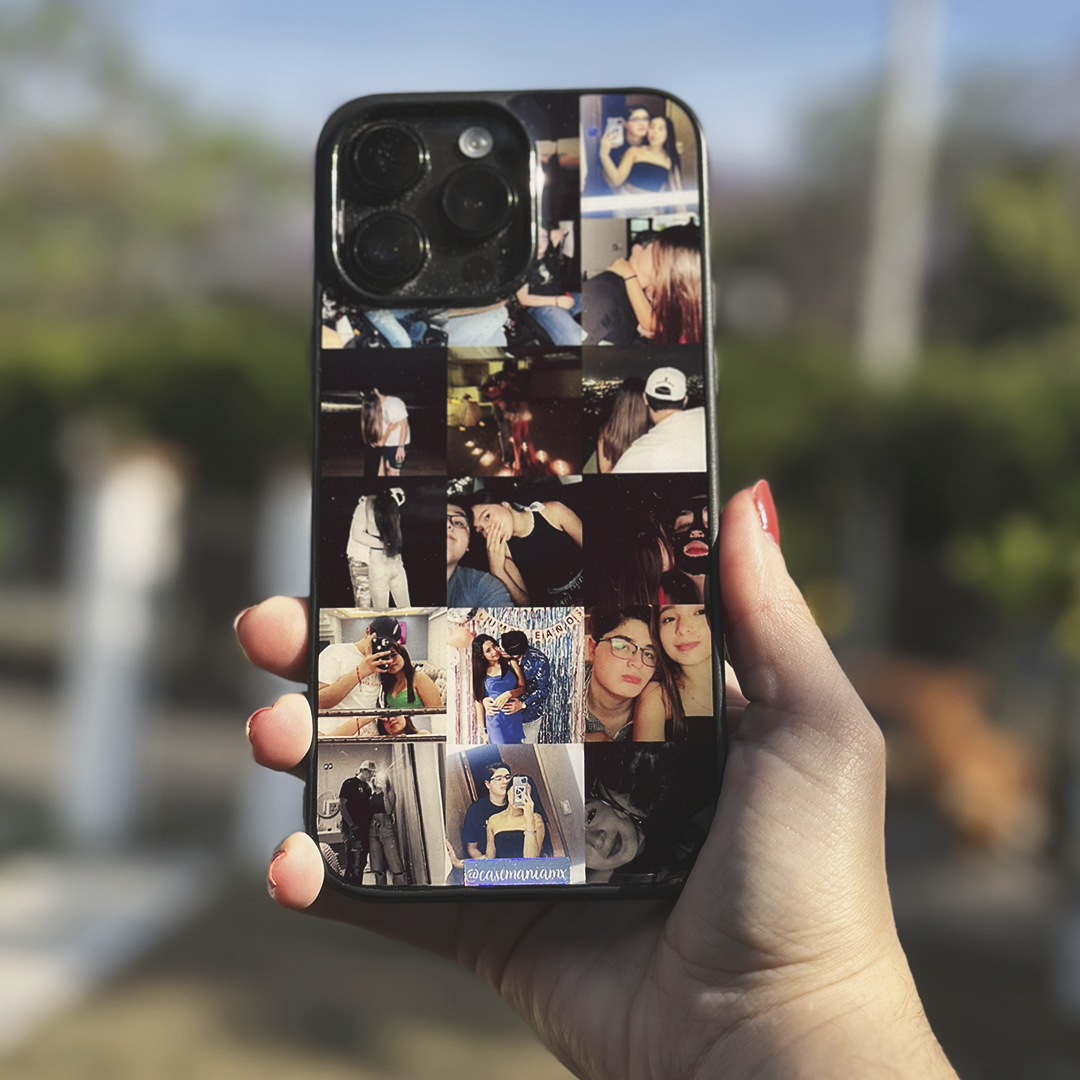 Photo Case 18 Photos TPU Black Shore